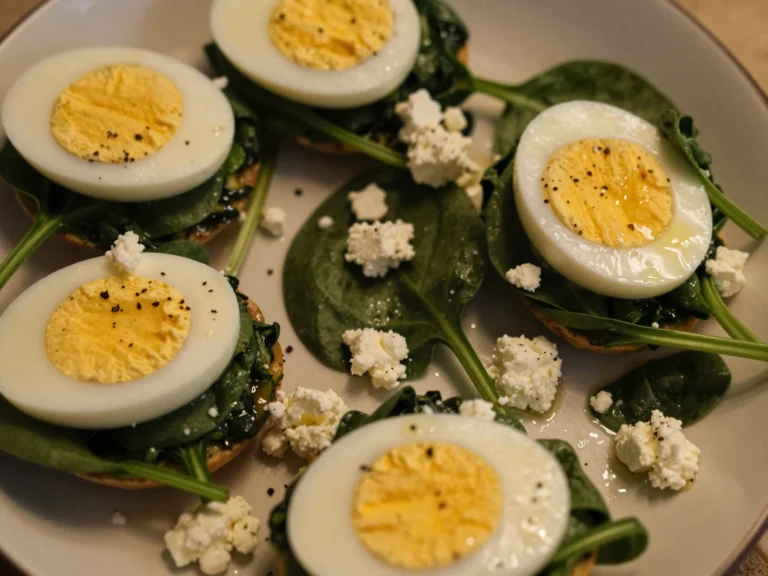 Spinach and Feta Egg Cups