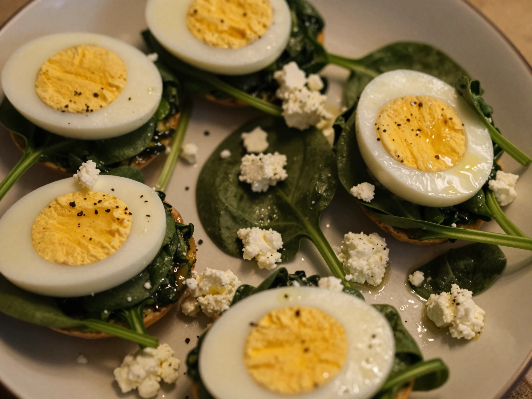 Spinach and Feta Egg Cups