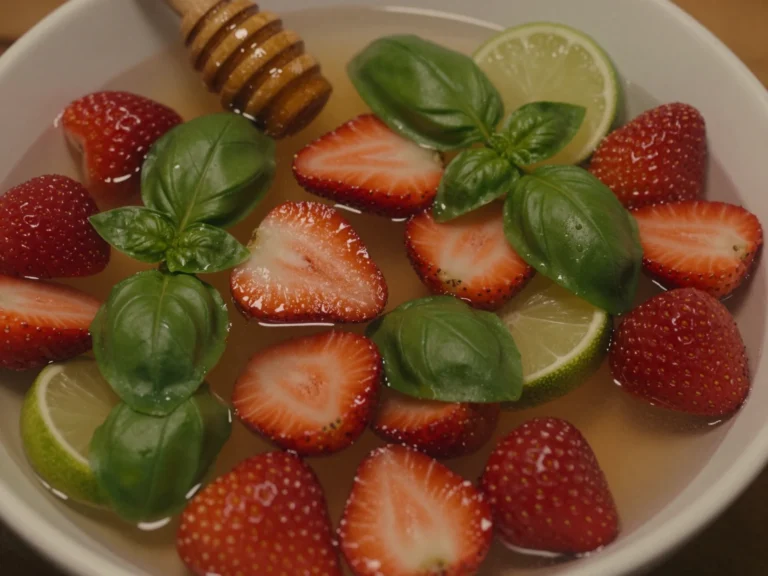 Strawberry Basil Agua Fresca