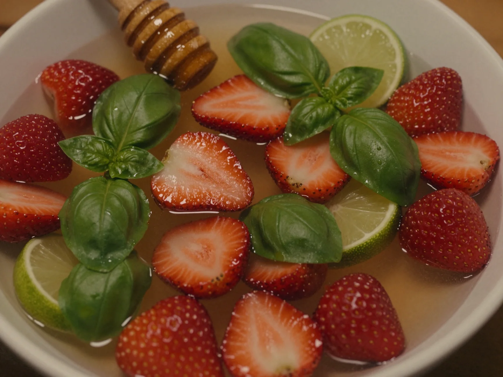 Strawberry Basil Agua Fresca