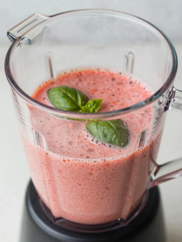 Strawberry Basil Agua Fresca