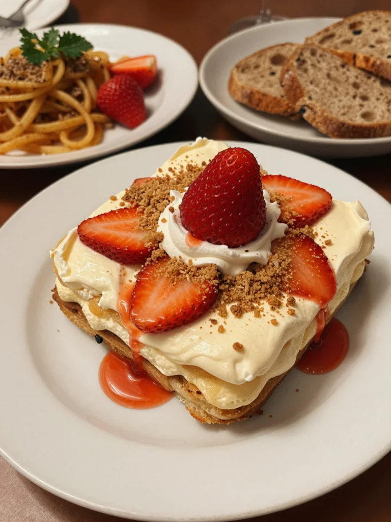 Strawberry Shortcake Trifle