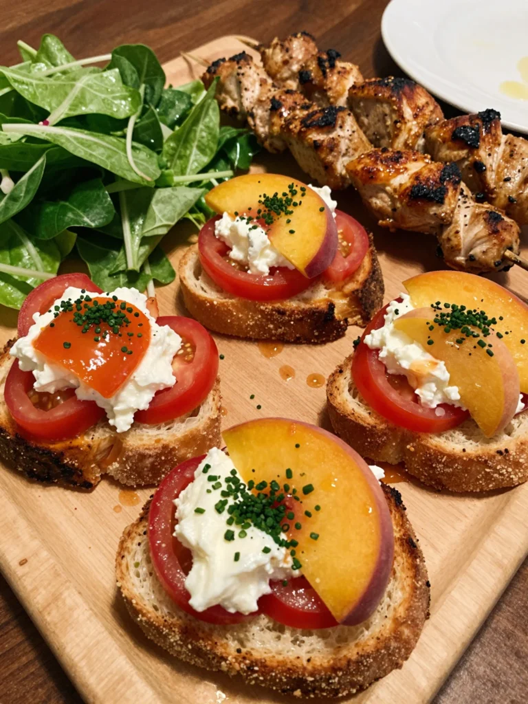 Summer Bruschetta Bar