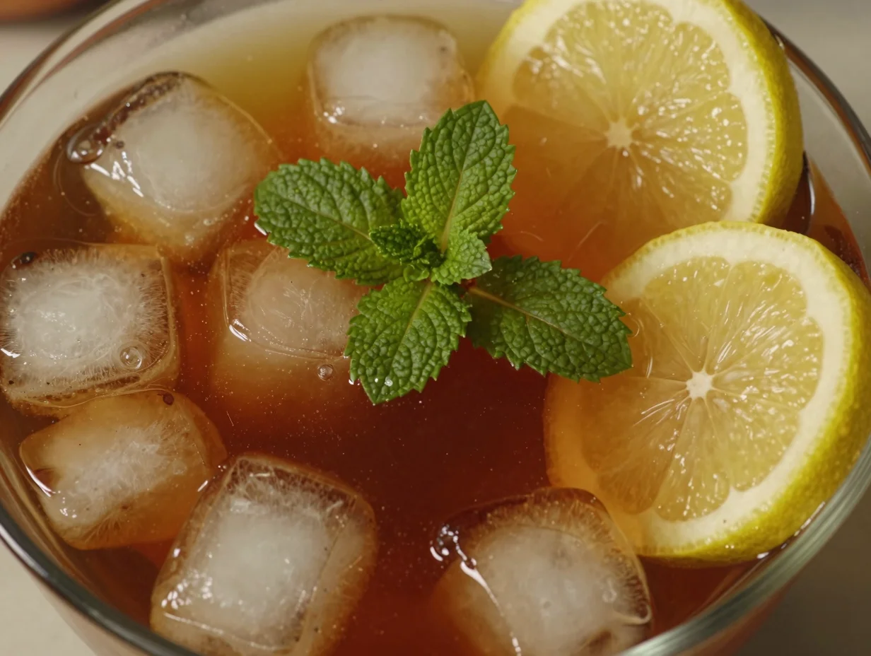 Sun Tea Iced Lemonade