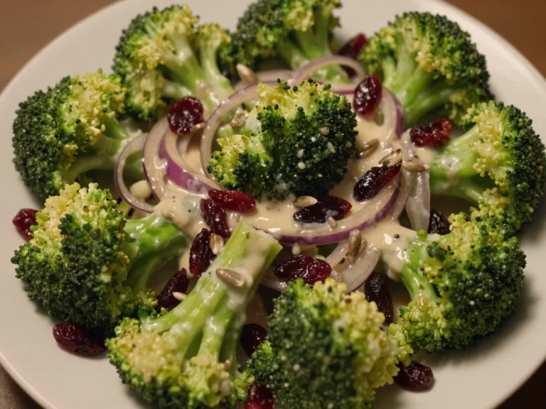 Sweet and Tangy Broccoli Salad