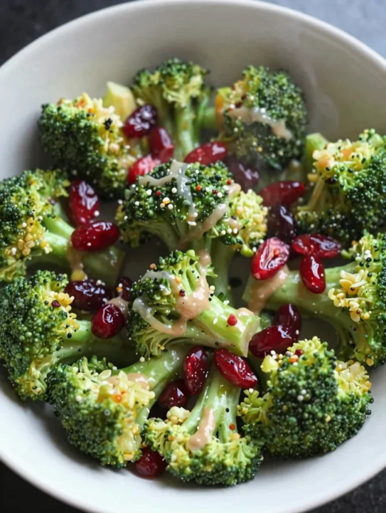 Sweet and Tangy Broccoli Salad