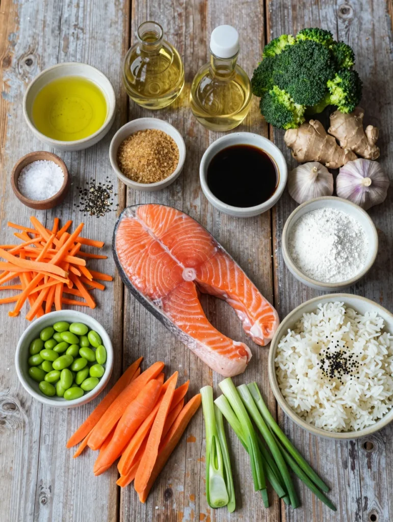 Teriyaki Salmon Bowl