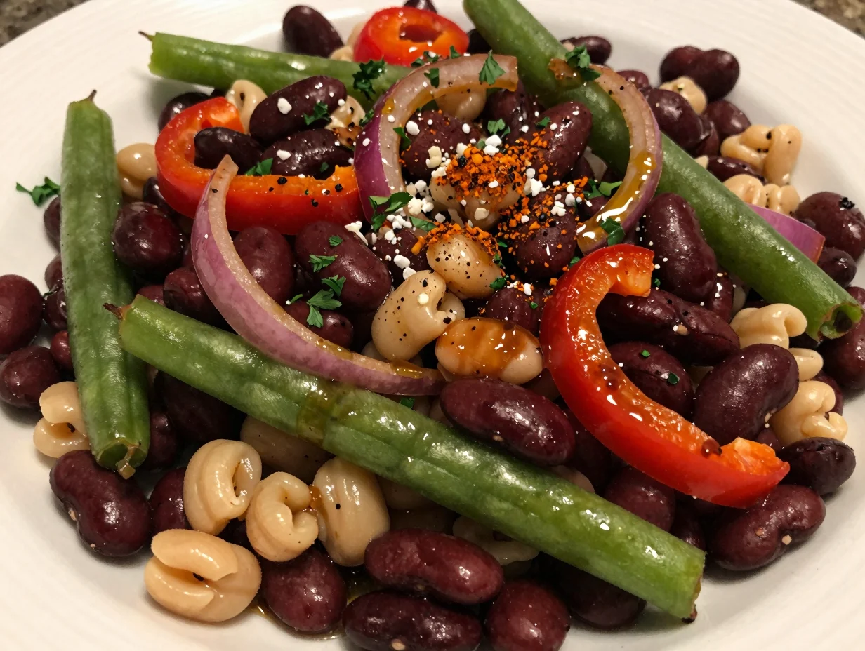 Three Bean BBQ Salad