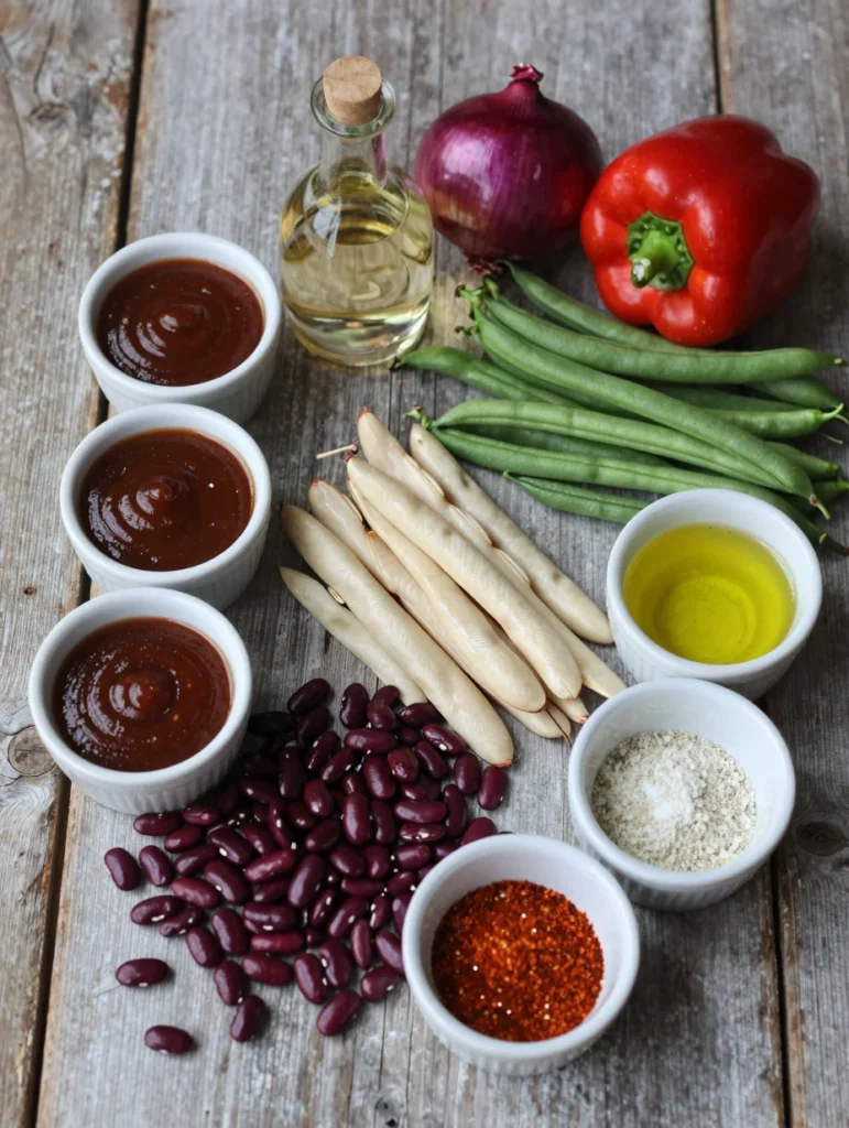 Three Bean BBQ Salad