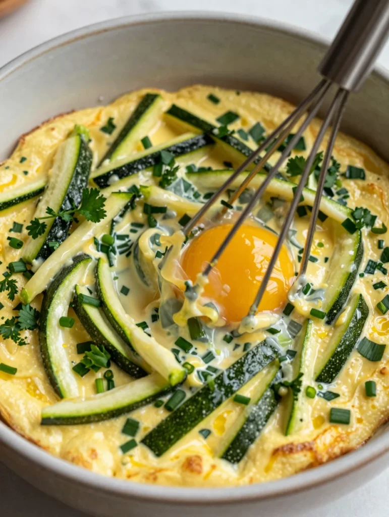 Zucchini and Herb Frittata