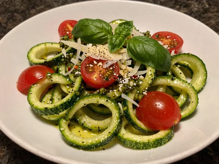 Zucchini Noodles with Pesto
